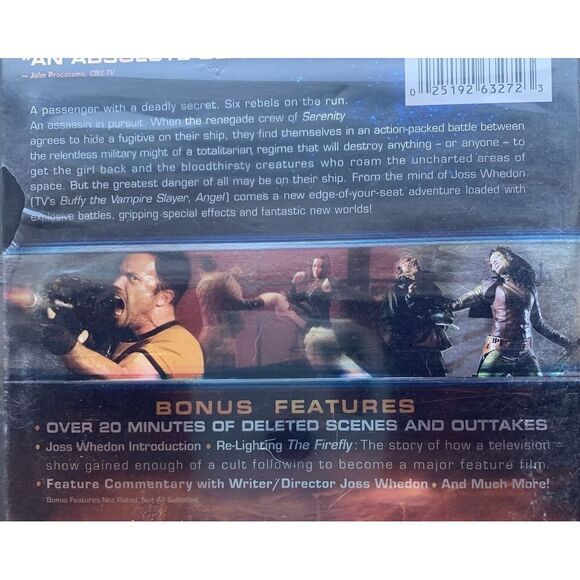 Serenity‎ (2005 PG 13) DVD Widescreen NIP - Picture 3 of 3